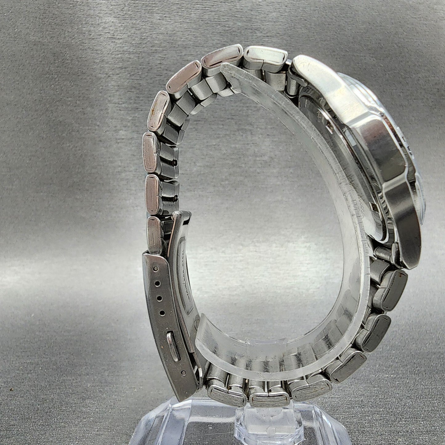 Casio MTD1046 Watch Men 38mm Silver Dial Steel Daydate Round READ!!!!! New Batt8