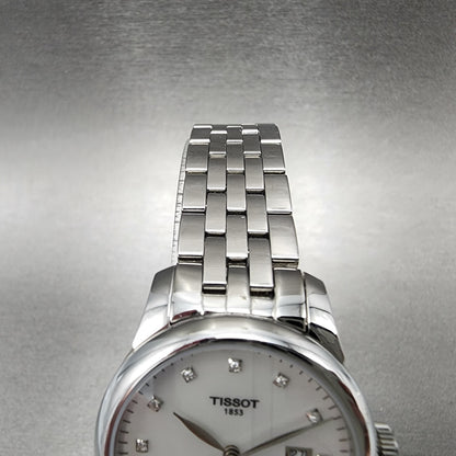 Tissot Le Locle Automatic Watch Women 29mm MOP Dial Diamond Accents Date Steel4