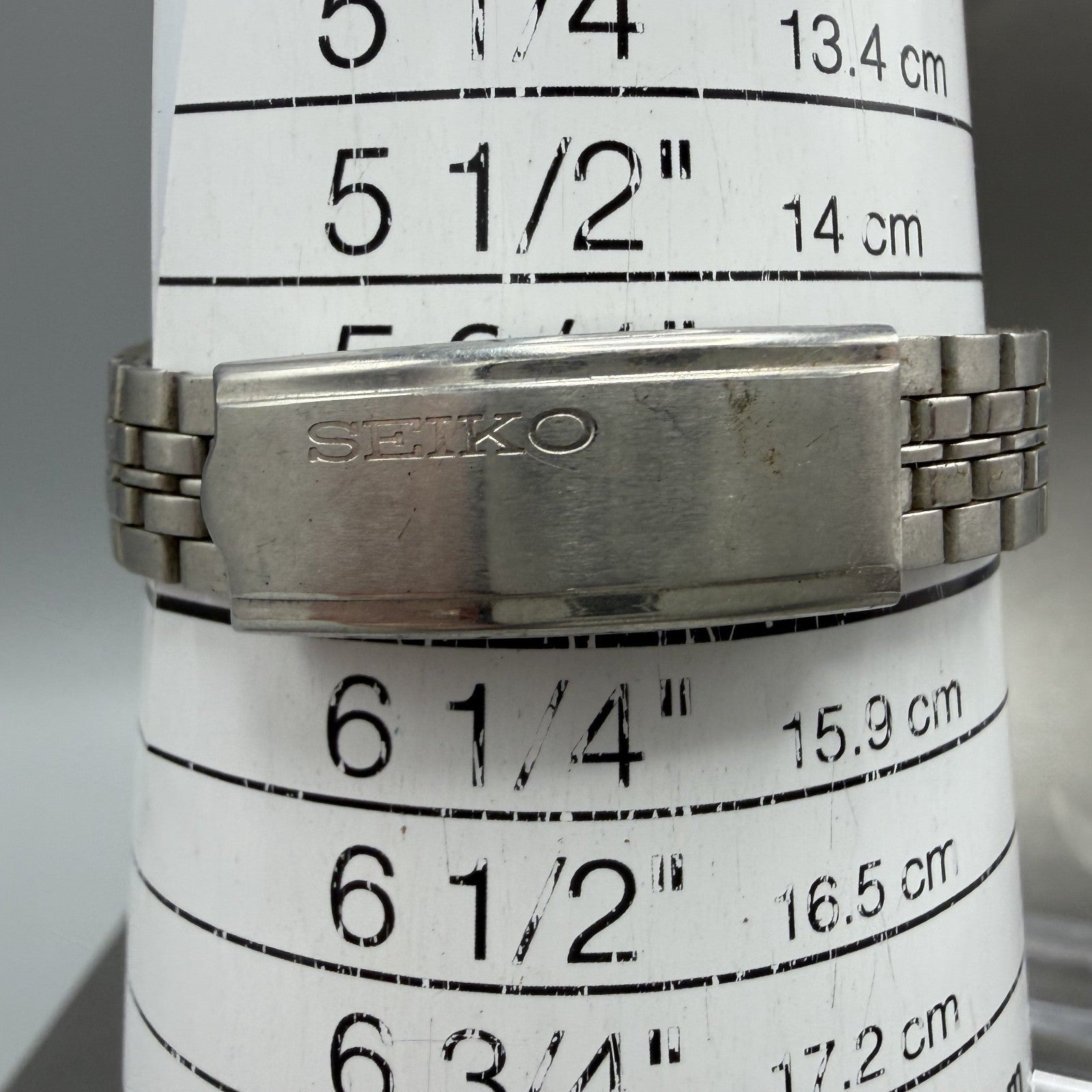 Seiko Watch Women 25mm White Dial Silver Tone Daydate 2623-0170 New Battery10