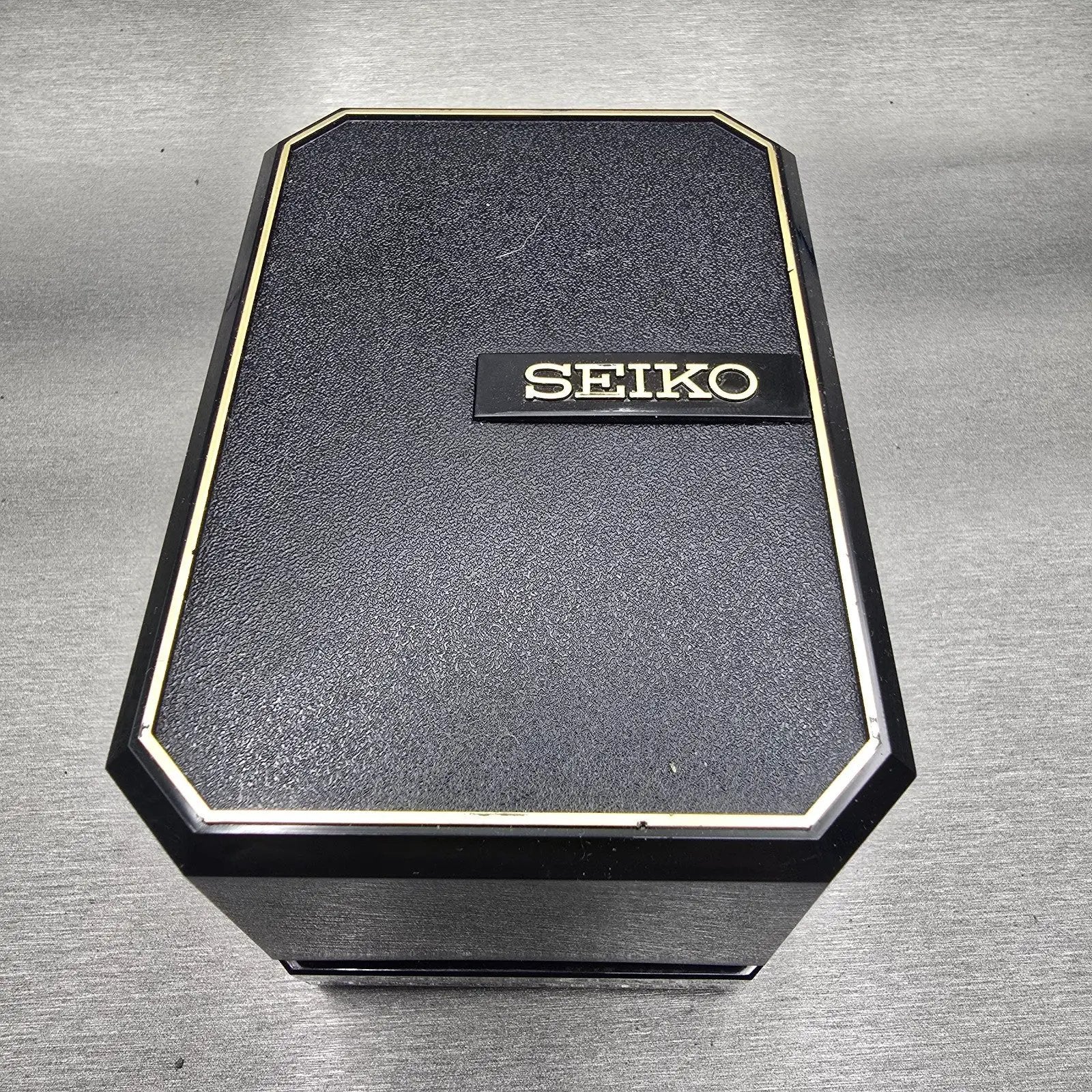 Seiko President Watch Men 36mm Cream Dial Two Tone Daydate 7N43-8111 New Battery1
