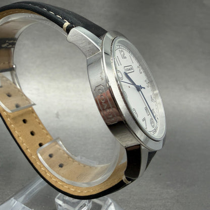 Coach Watch Men 38mm White Dial Steel Date Round CA.03.2.14.0325 PARTS4
