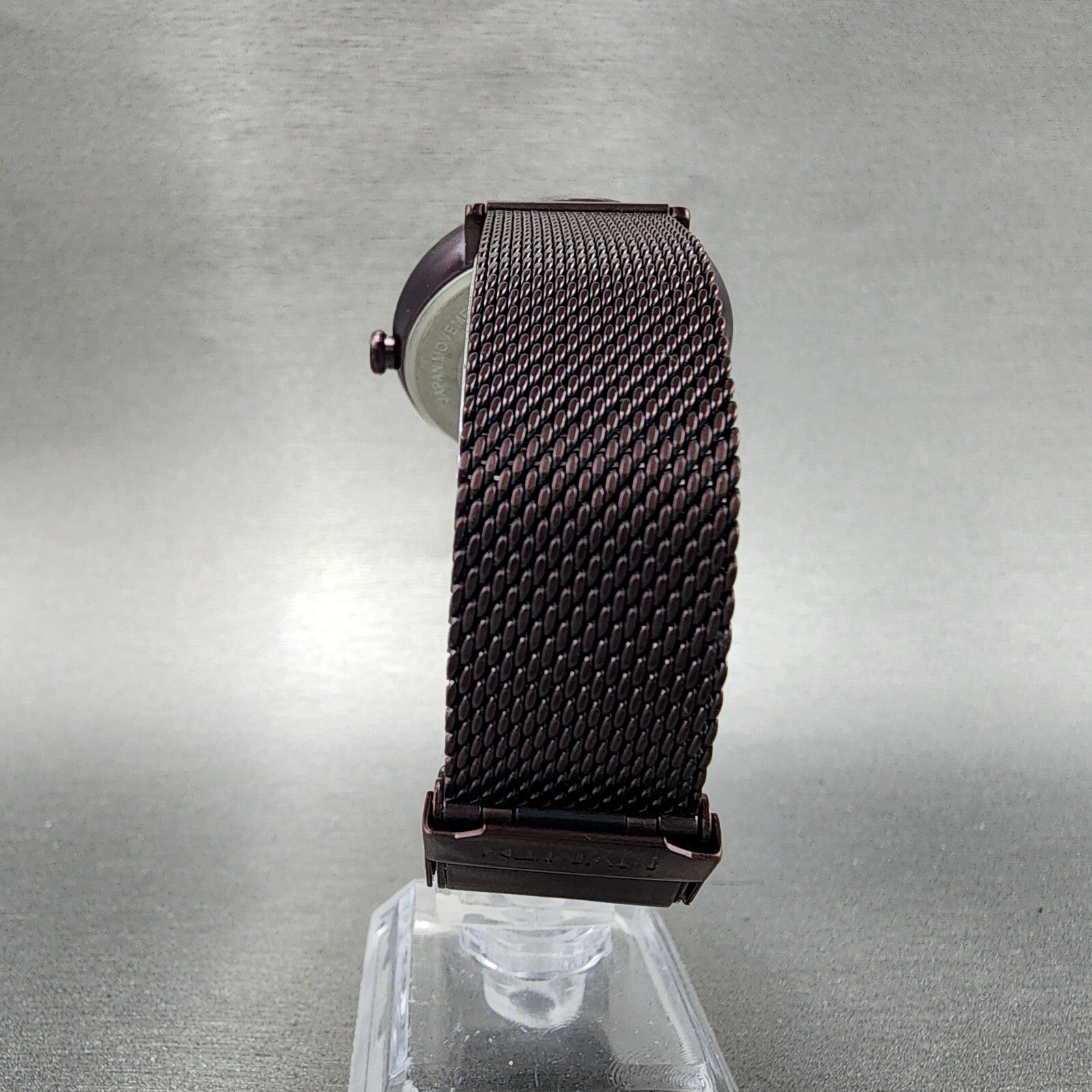 MVMT Dot Watch Women 36mm Purple Dial Purple Tone Round Mesh Band New Battery7