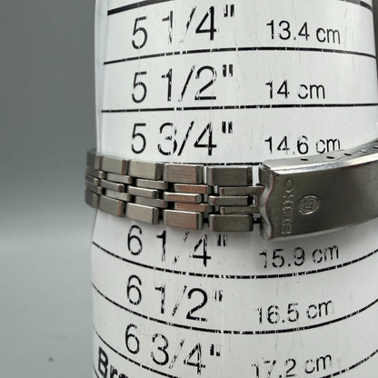 Seiko Automatic Watch Women 25mm Green Dial Silver Tone Date 2205-0520 PARTS11