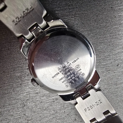 Seiko Alba Watch Women 24mm MOP Dial Silver Tone Round 1N01-0EN0 New Battery10