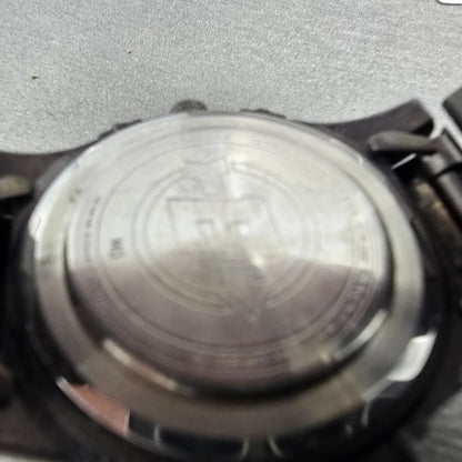 Timex Expedition Watch Men 38mm Black Dial Black Case Alarm Chronograph New Bat9