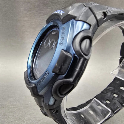 Casio G-Shock GW-M500F Watch Men 47mm Blue Black Alarm Chronograph Works Solar782