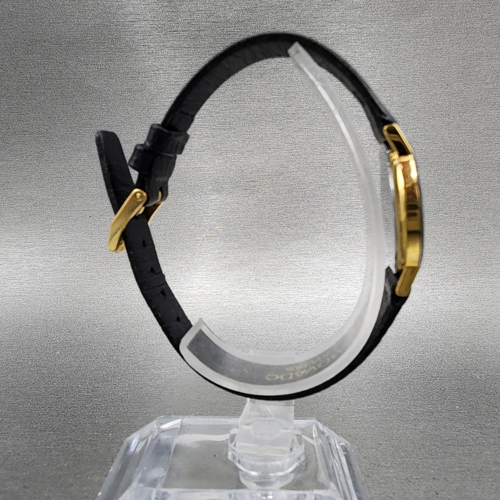 Movado Museum Watch Women 23mm Black Dial Black Tone Round 88.C1.825.2 New Batt8