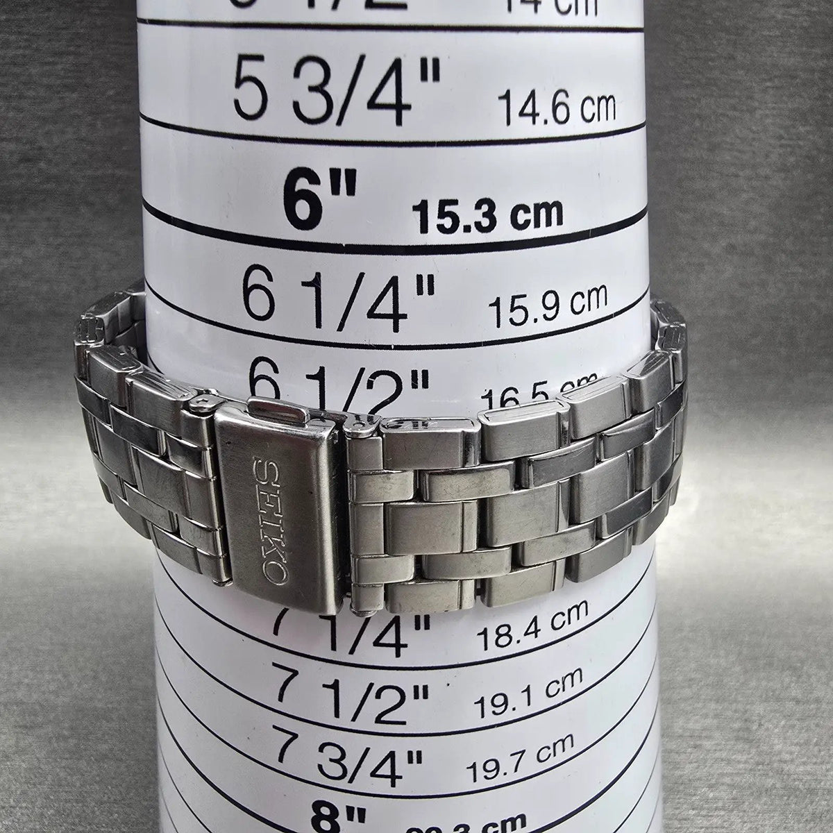 Seiko Watch Men 35mm Silver Dial Silver Tone Round 7N01-0DM0 New Battery  JDM F9