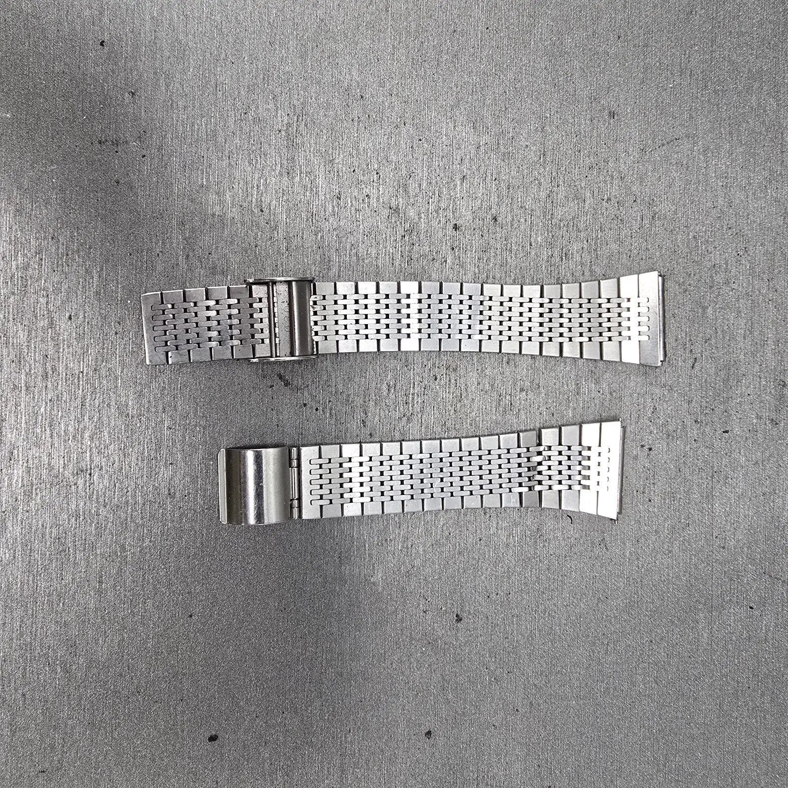 Seiko Bracelet 19mm Stainless Steel Silver Tone Vintage LA07A Japan READ!!!!!!!0