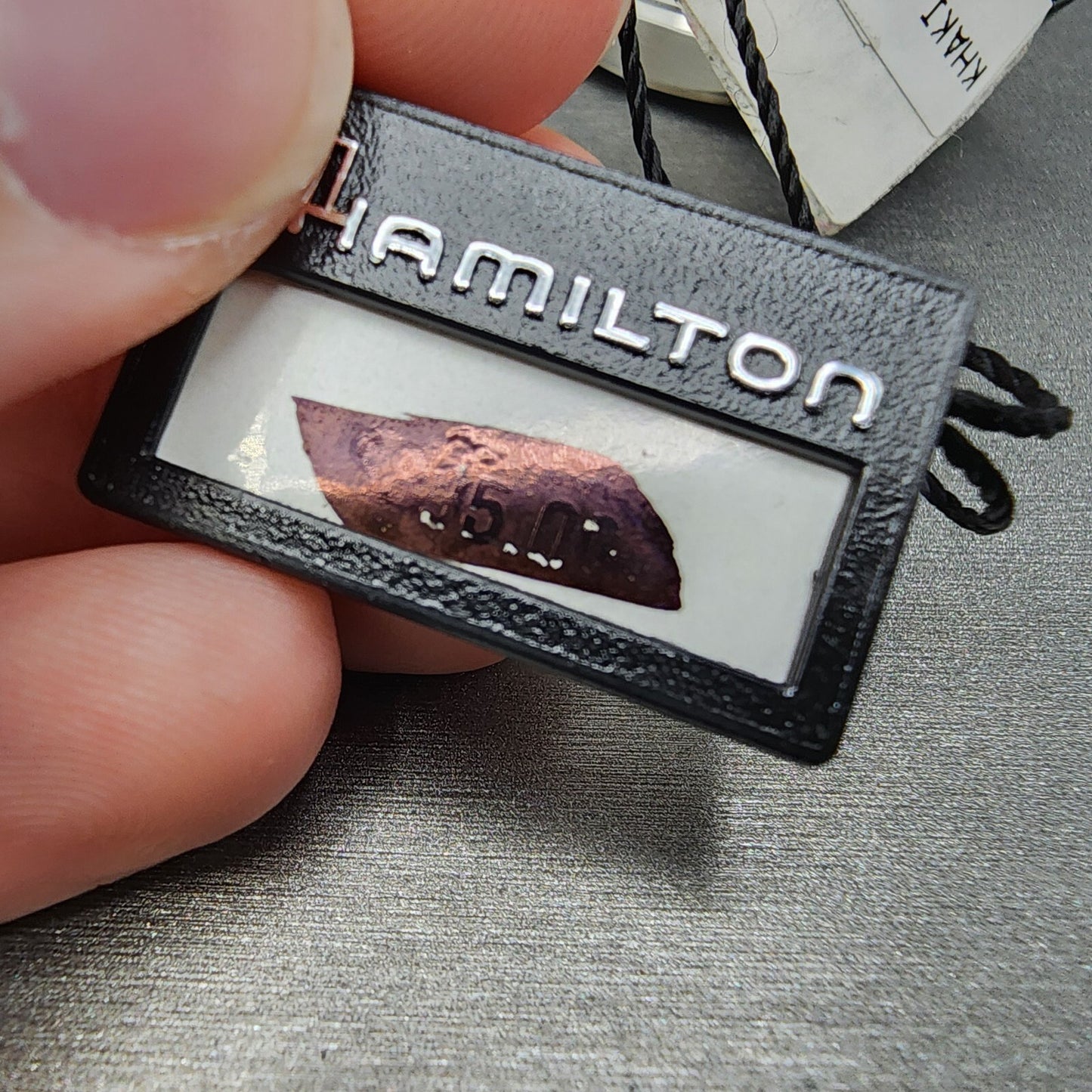 Hamilton Khaki Field Murph Watch Men 38mm Black Dial Steel Automatic H7040573012