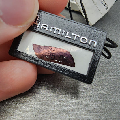 Hamilton Khaki Field Murph Watch Men 38mm Black Dial Steel Automatic H7040573012