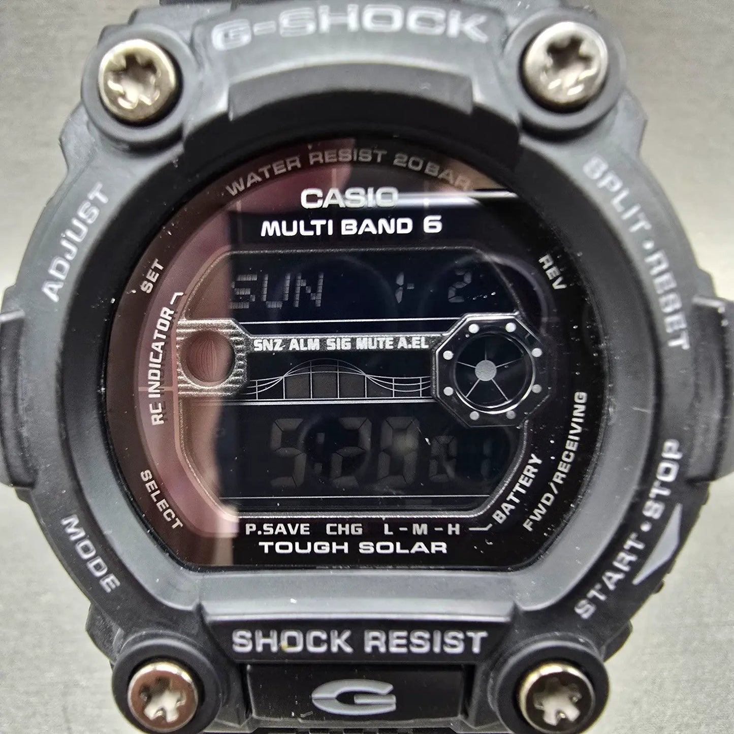 Casio G-Shock GW-7900B Watch Men 50mm Digital Black Alarm Chrono Solar Runs NSKO1