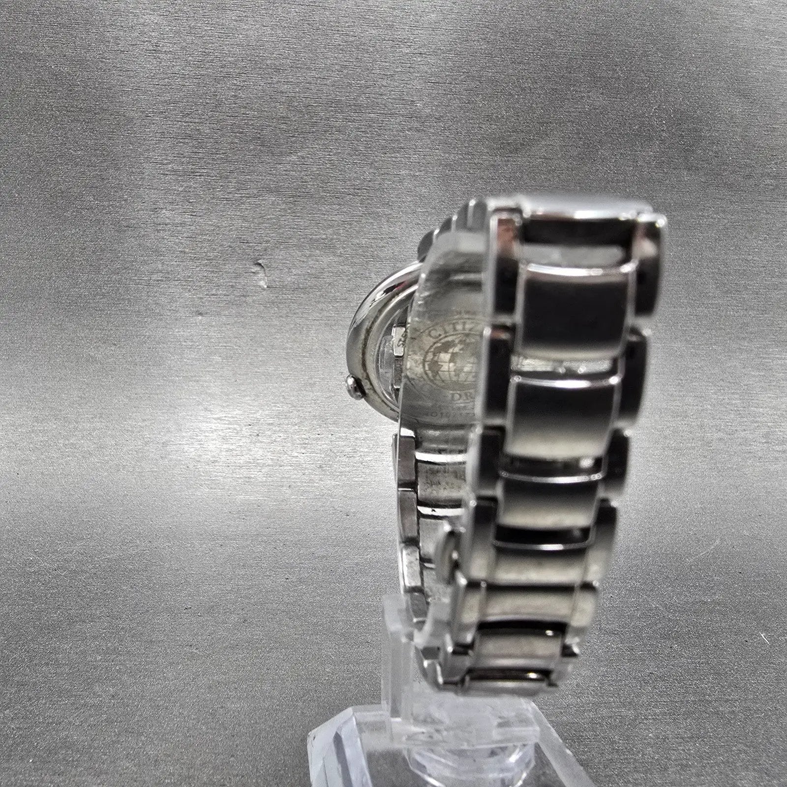 Citizen Eco-Drive Sunrise Watch Women 30mm MOP Dial Silver Tone EM0330-55D Runs7