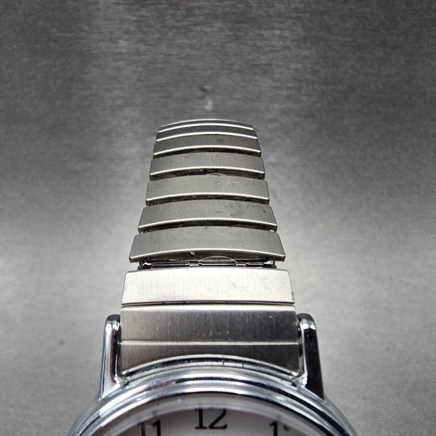 Timex Easy Reader Watch Men 35mm White Dial Silver Tone Round New Battery4