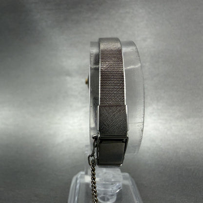 Seiko Watch Women 16mm Silver Dial Two Tone Round 2C20-0259 New Battery7