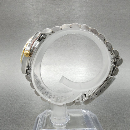 Citizen Watch Women 26mm MOP Dial Crystal Bezel Two Tone Daydate EQ0534-50D