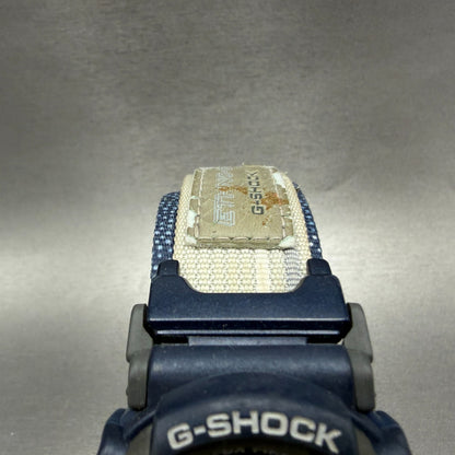 Casio G-Shock DW-003 Watch Men 44mmDigital Blue Gray Case Alarm Chrono New batt4