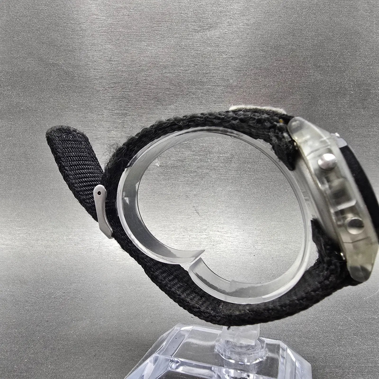 Freestyle Shark Watch Men 36mm Black Alarm Chrono Daydate Digital NewBat8