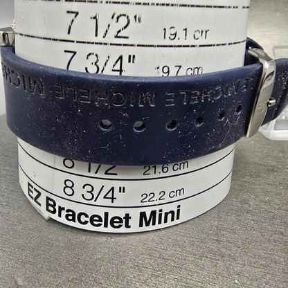 Michele Sport Sail Chronograph Watch Men 42mm Blue Dial Steel Date New Battery10