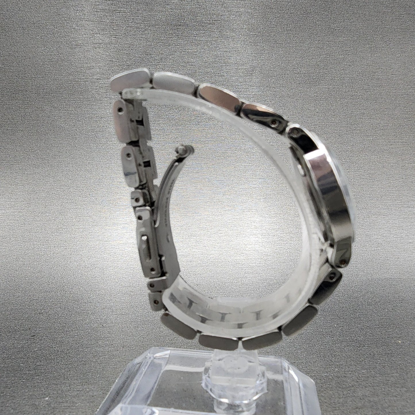 Marc By Marc Jacobs Watch Women 26mm White Dial Steel Round MBM3055 New Battery