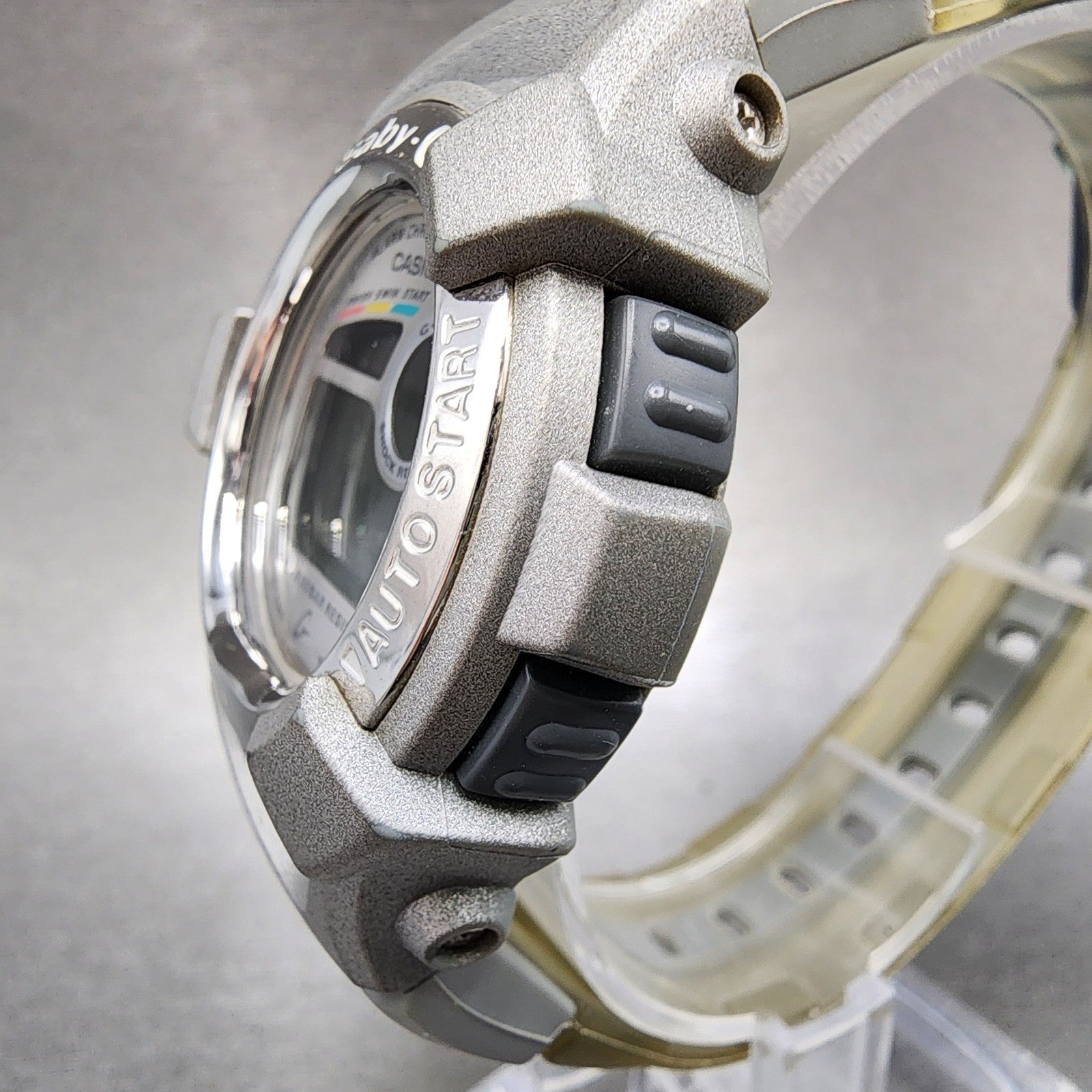 Casio BabyG BGX170 Watch Women 42mm Silver Dial Silver Tone Digital New Batt2