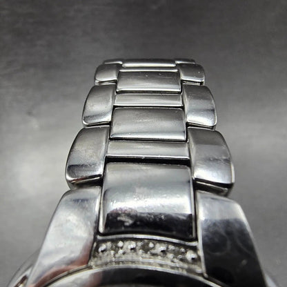 Citizen Eco-Drive Ciena Watch Women 35mm White Dial Steel Diamonds EM0090-57A4