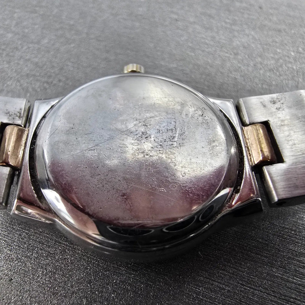 Citizen Eco-Drive Wicca Watch Women 24mm MOP Dial Two Tone Round Works JDM11
