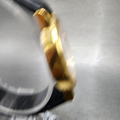 Orient Sentimental Graffiti You Watch Men 32mm White Dial Gold Tone New Battery3
