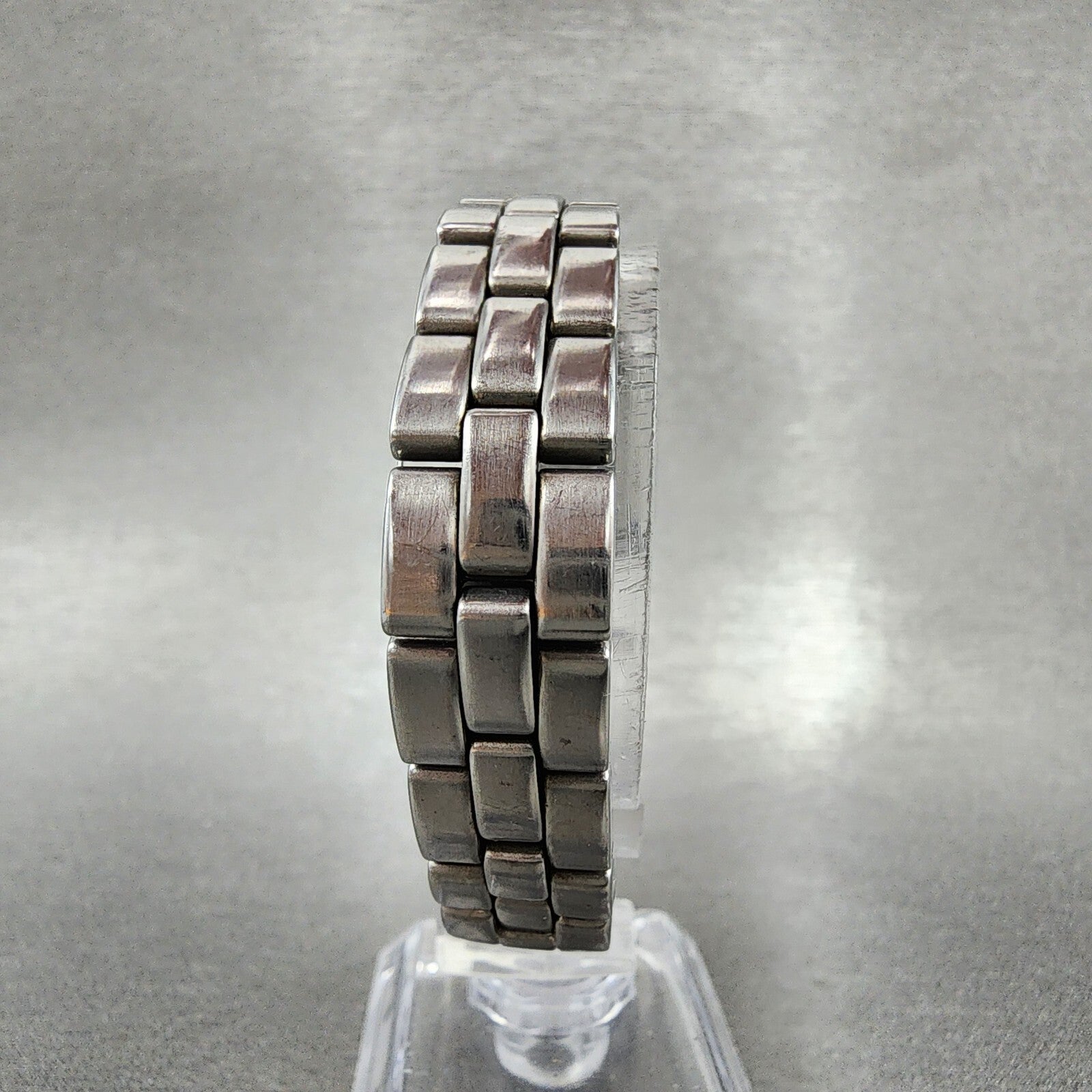 Seiko Lukia Tank Watch Women 19mm Blue Dial Silver Tone 4n215260 New Battery7