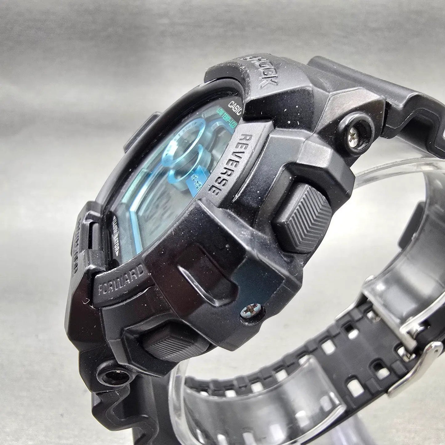 Casio G-Shock GLS-8900 Watch Men 52mm Blue  Black Alarm Chronograph New Battery2