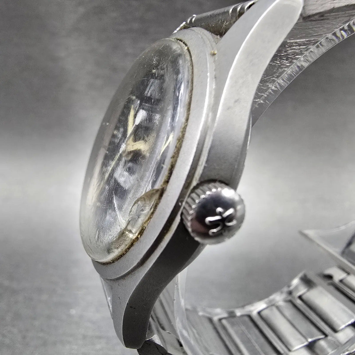 Hamilton Khaki REI Watch Men 33mm Black Dial Steel Date Round 921980 New Battery2