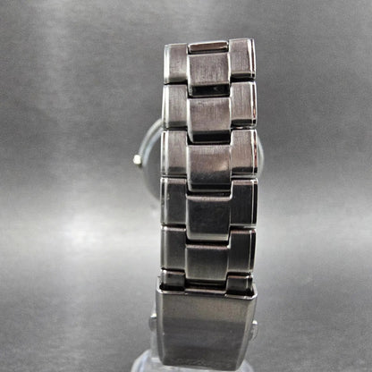 Citizen Eco-Drive Watch Men 35mm White Dial Silver E031-S060168 Round Runs JDM8