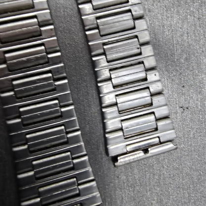 Seiko Bracelet 16mm Stainless Steel Gold Tone Vintage Japan 04AAY MISSING Clasp18