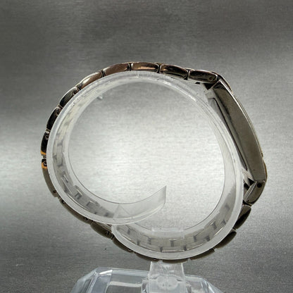 Bulova Watch Women 15mm MOP Dial Two Tone Rectangle 98L001 New Battery8