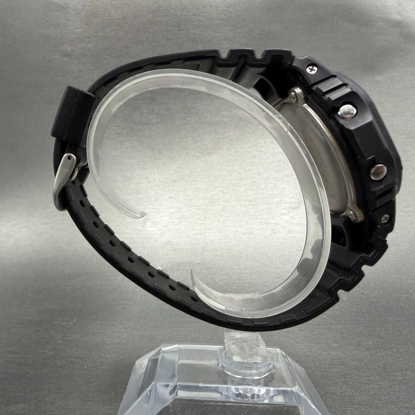Casio G-Shock DW-5600BB Watch Men 43mm Digital Black Tone Octagon New Battery PL8