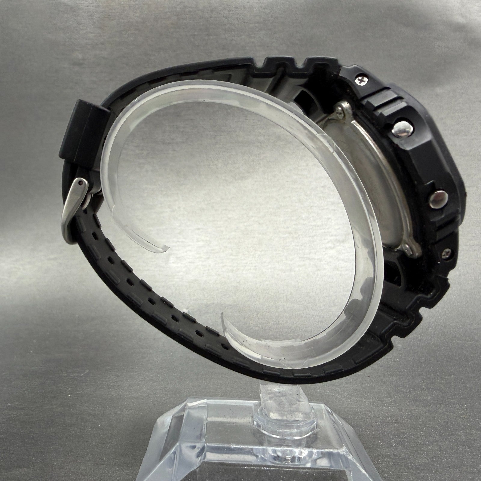 Casio G-Shock DW-5600BB Watch Men 43mm Digital Black Tone Octagon New Battery PL8