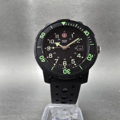 Victorinox Swiss Army Striker Watch Women 31mm Black Dial Black Tone Date PARTSK6