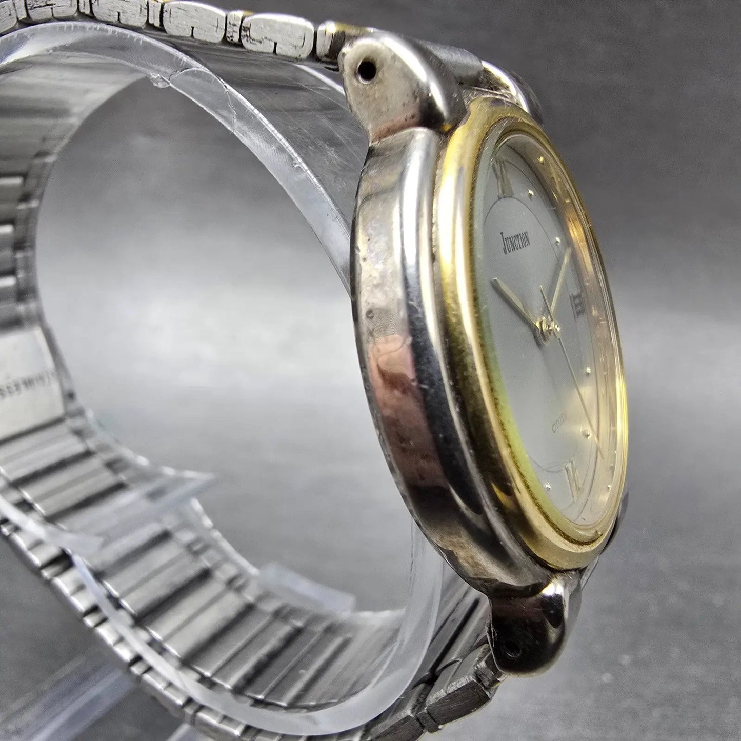 Citizen Junction Watch Men 31mm Silver Dial Two Tone Round 6031-343573 PARTS4