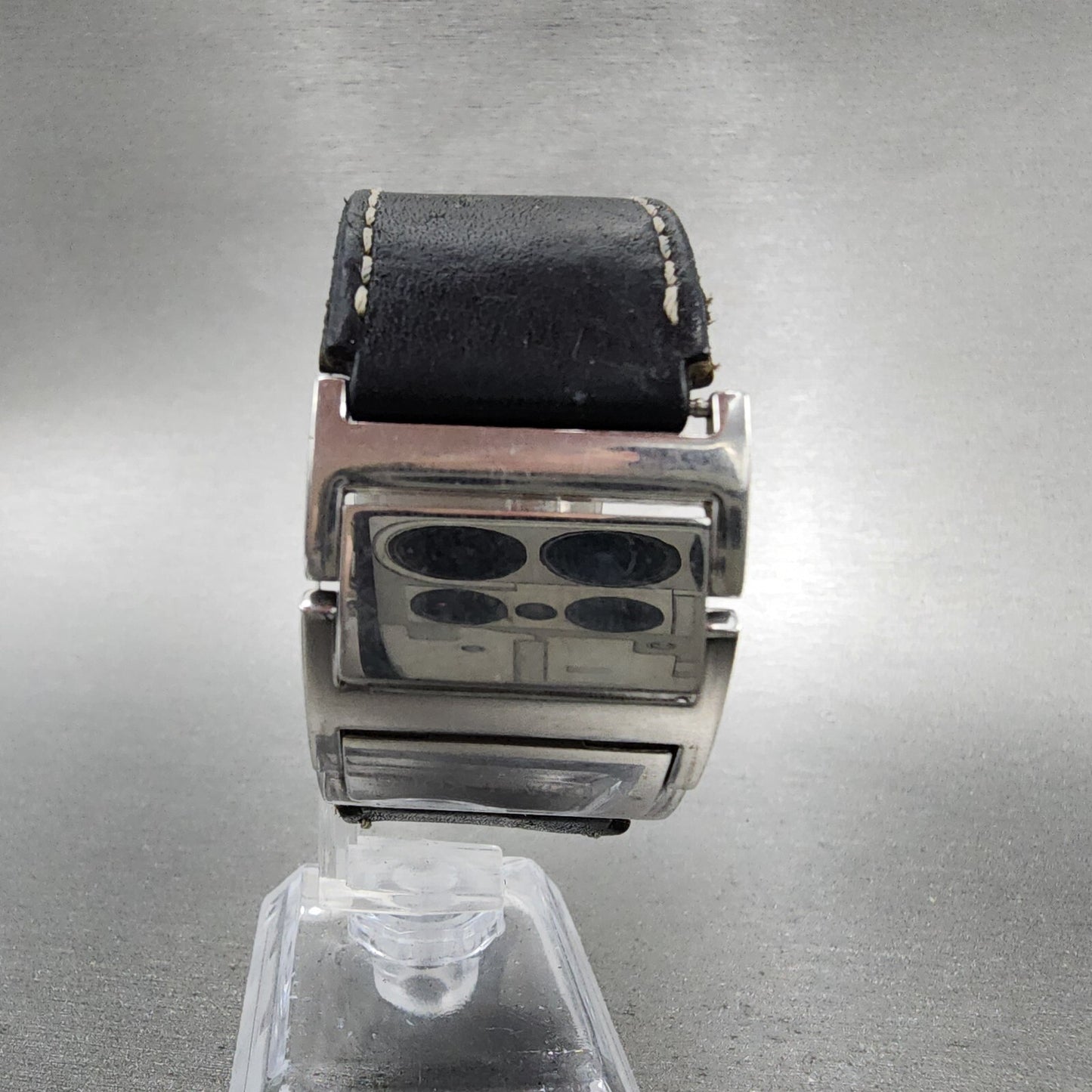 Michael Kors Watch Women 28mm White Dial Steel Date Rectangle MK4054 New Batt7