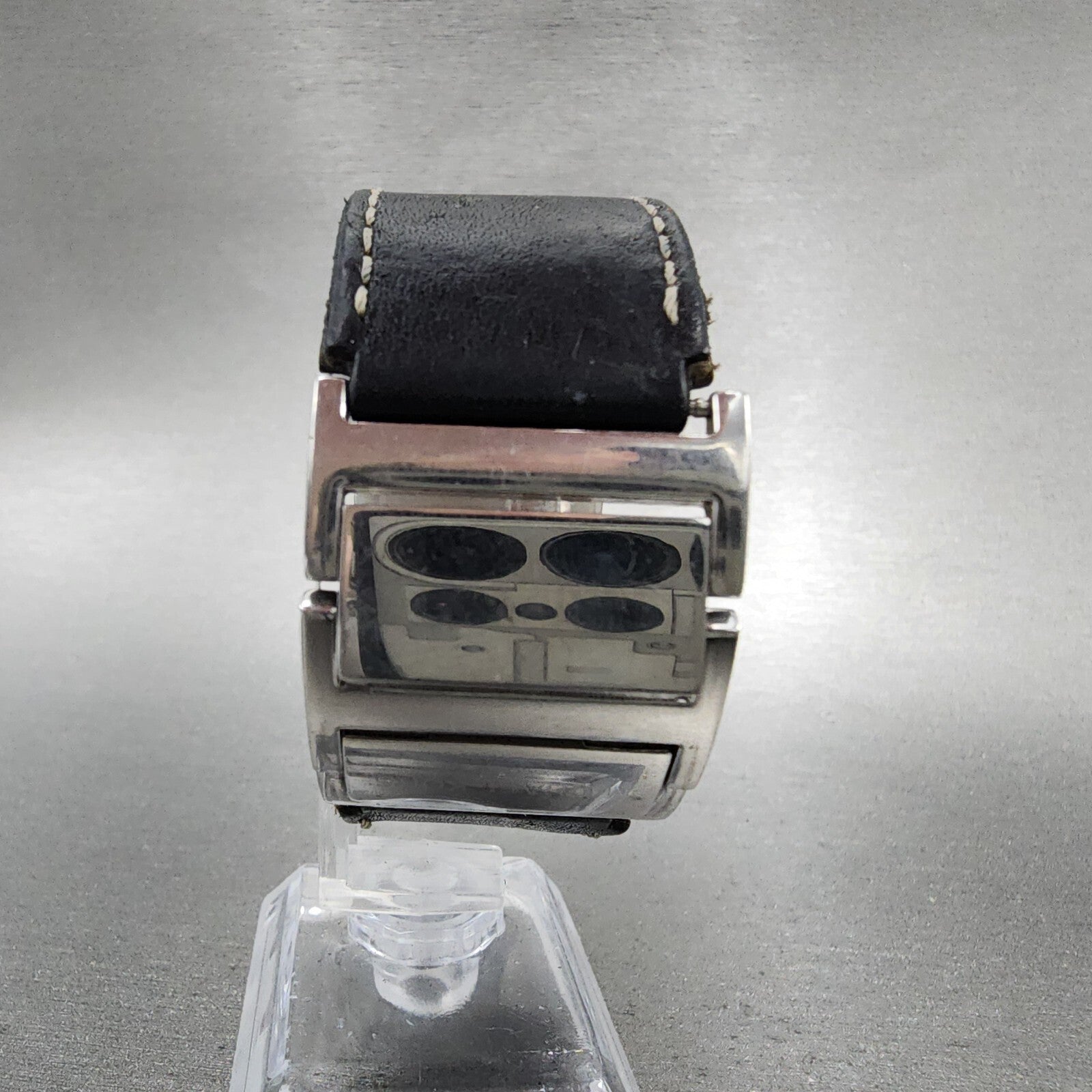 Michael Kors Watch Women 28mm White Dial Steel Date Rectangle MK4054 New Batt7