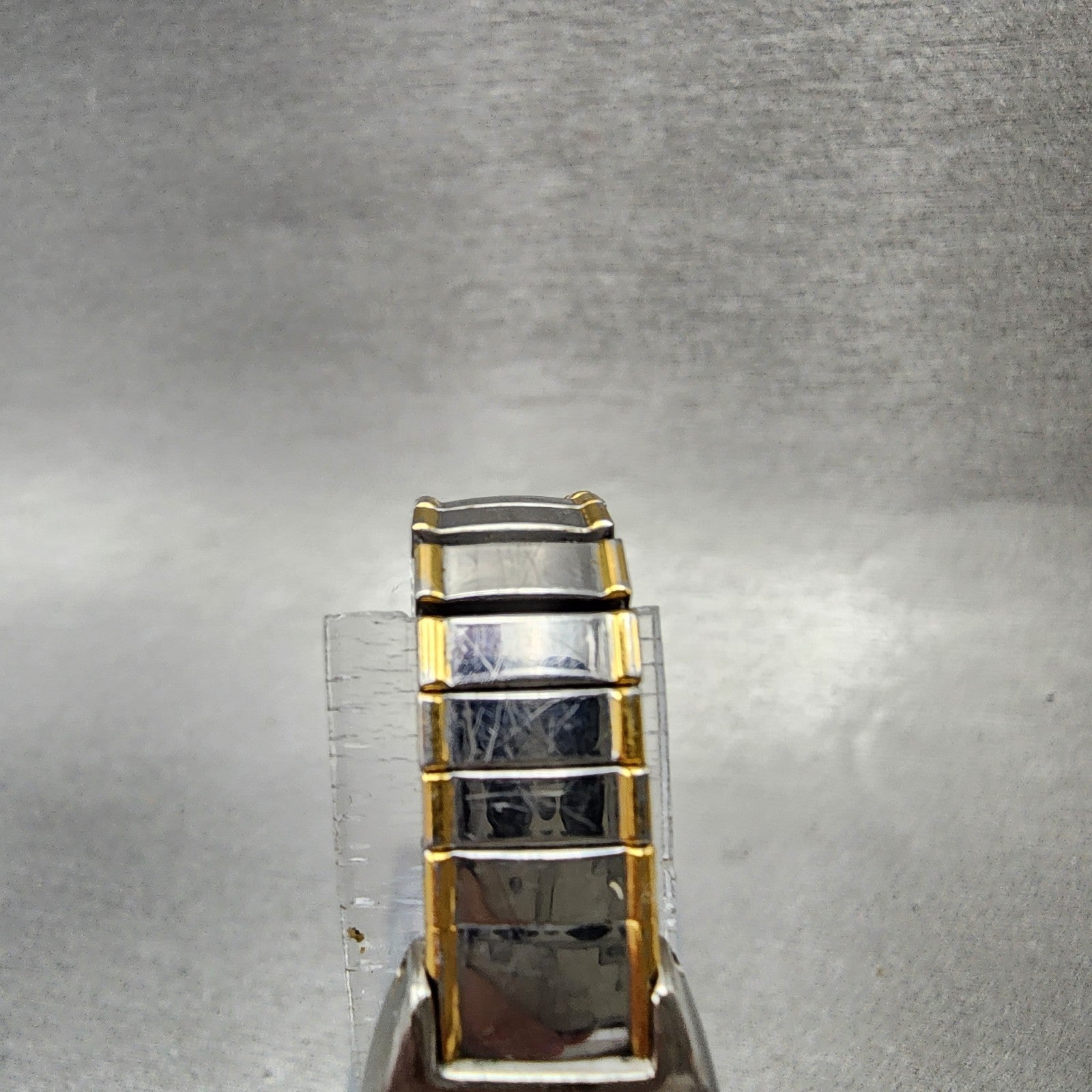 Seiko Watch Women 16mm Cream Dial Silver Tone Rectangle 1N015B69 New Batt4