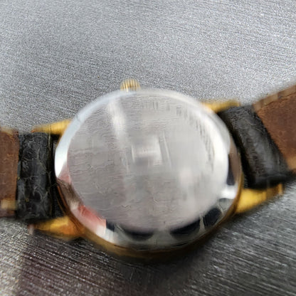 Tissot Watch Women 23mm Champange Dial Gold Tone Small Seconds New Battery9