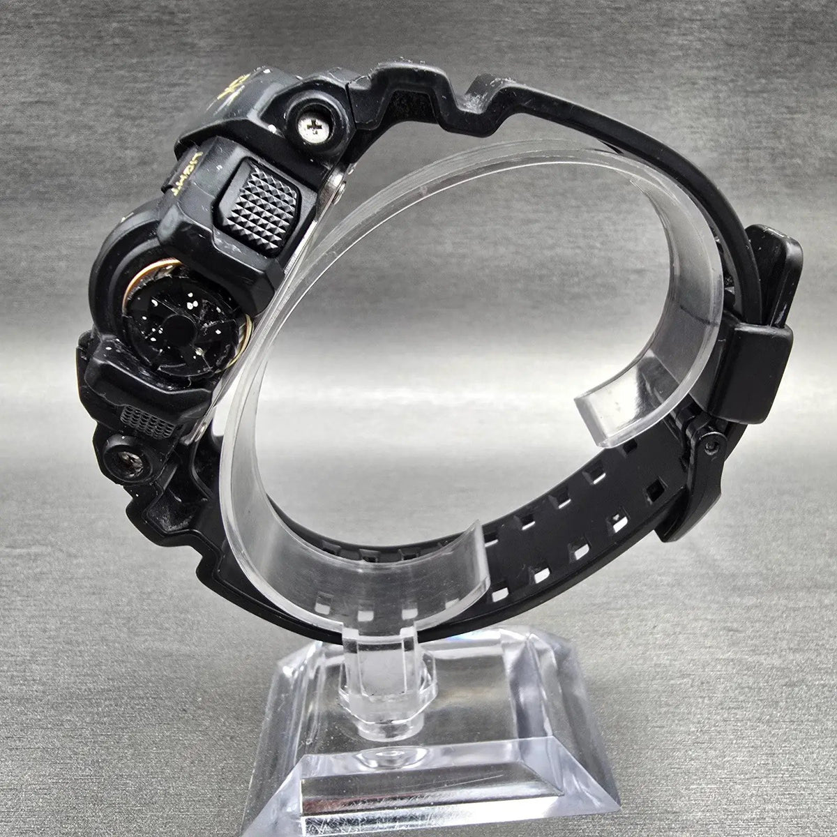 Casio G-Shock GA-400GB Watch Men 52mm Black Gold Chrono Alarm New Battery6