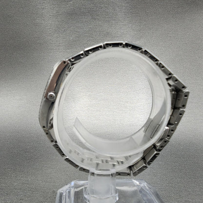 Bulova Accutron Watch Women 22mm MOP Dial Steel NO BACK !!!! 26R33 New Battery