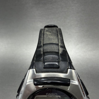Casio Waveceptor WV-M120 Watch Men 45mm Digital Silver Black Alarm Chrono PARTS5