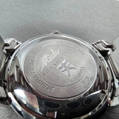Mido Ocean Star Captain Automatic Chronometer Watch Men Silver Dial 8720 PARTS11