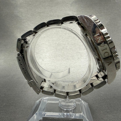 Invicta Automatic Dive Watch Men 45mm MOP Dial Silver Tone Date READ! 17722 Runs8