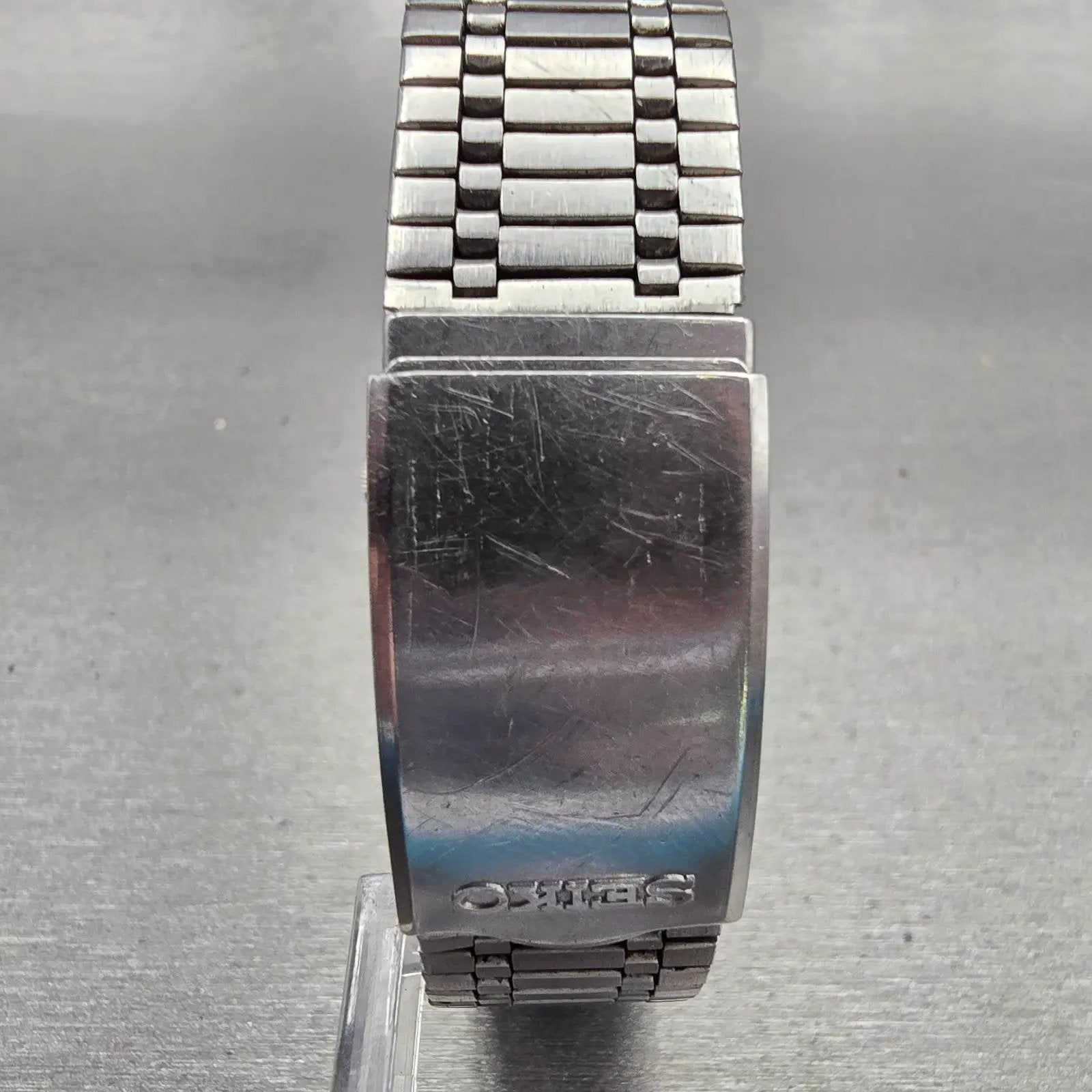 Seiko Type II Watch Men 37mm Green Dial Silver Tone Daydate 4623-8030 New Batt7