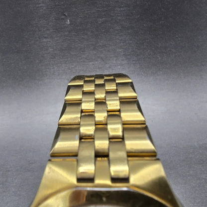 Citizen Eco-Drive Watch Men 39mm Cream Dial Gold Daydate E101-S044286 READ!!!!!!4