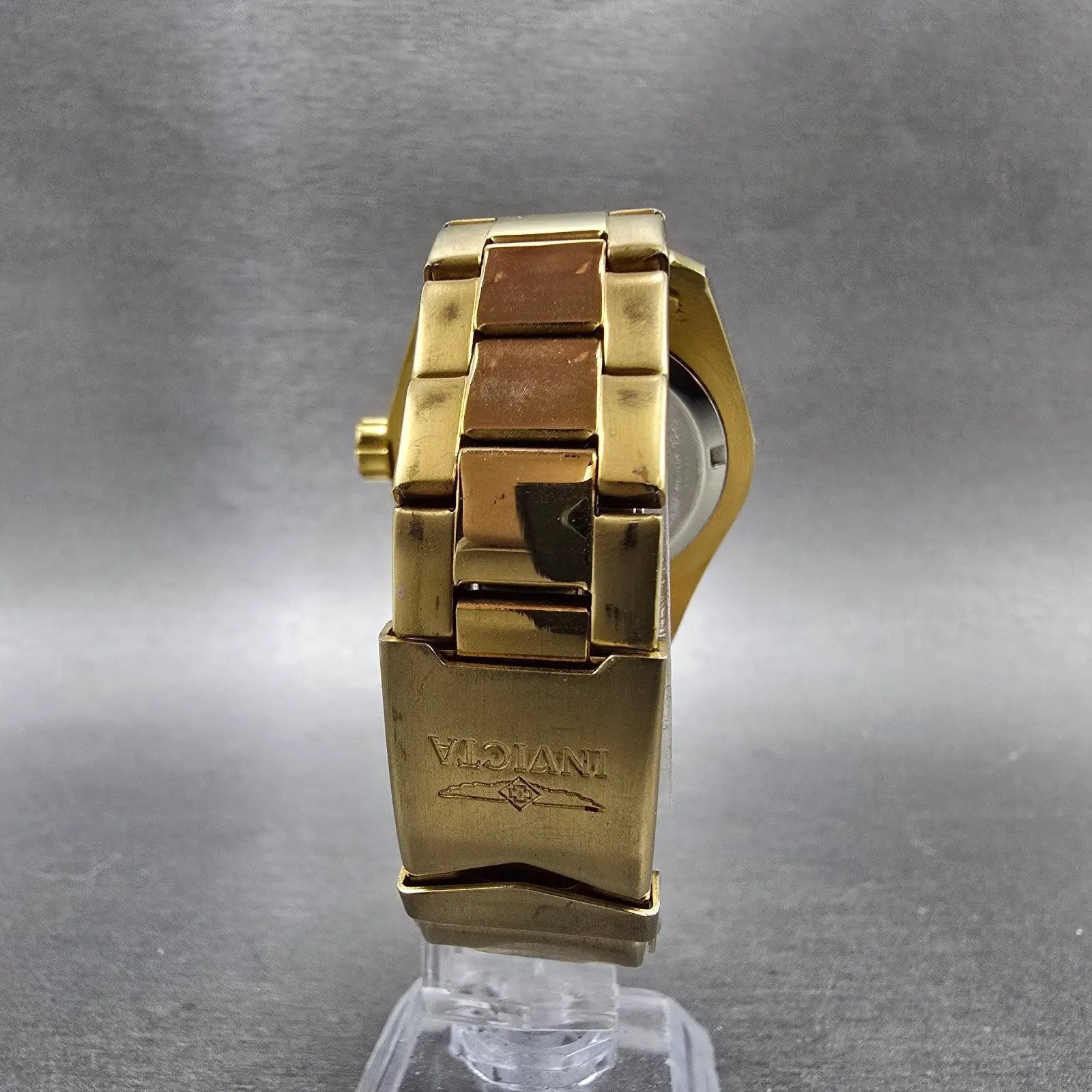 Invicta Specialty Watch Women 38mm MOP Dial Gold Tone Date 20352 New Battery8